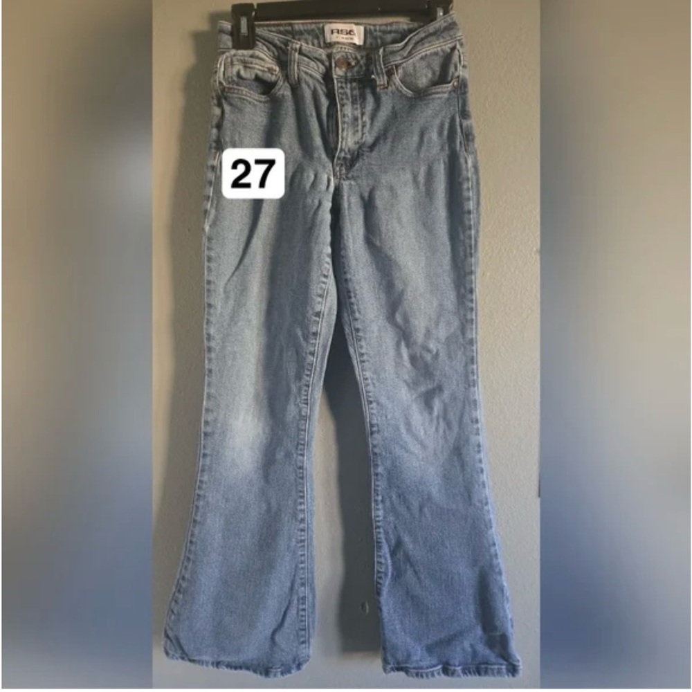 RSQ Light Blue Flare Jeans - Women's